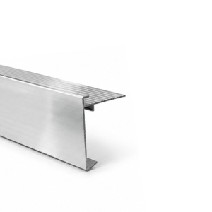 Aluminium Daktrim Brute 35 x 28 x 2500 mm - zoom in