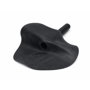 Dakdoorvoer rond HWA PE Ø 50 mm met EPDM slabbe 30 cm