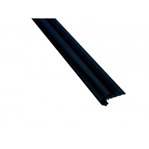 Aluminium daktrim kraal zwart
