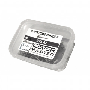 Daktrimschroef RVS A2 4,5 x 35mm verpakt per 50 stuks