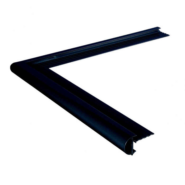 Aluminium Buitenhoek Kraal Zwart, RAL9005