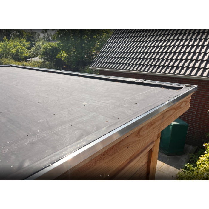 Europees EPDM Dakpakket compleet 1,20 mm dik - 3,50 meter breed