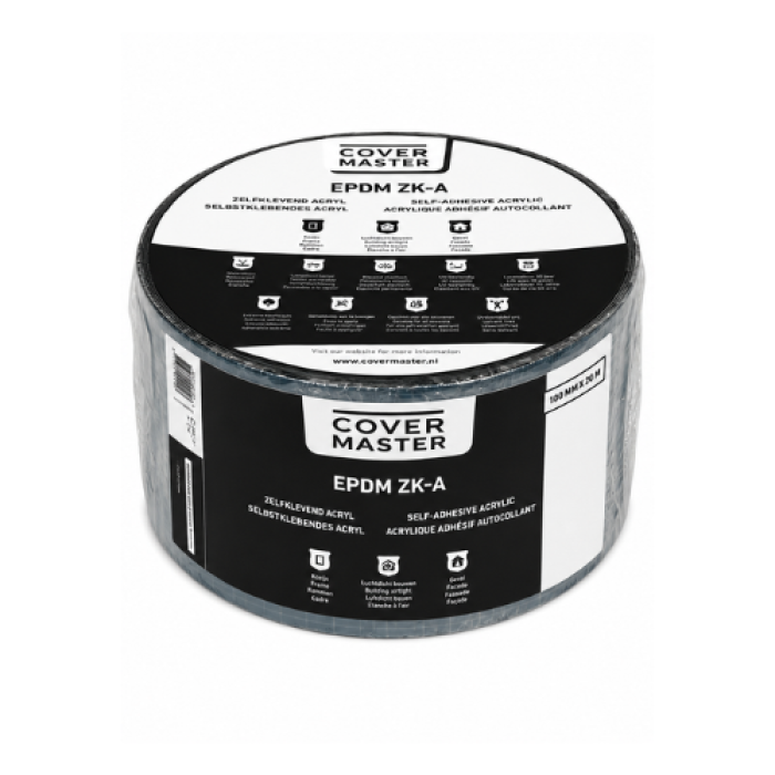 Zelfklevend EPDM ZK-Acryl 100 mm x 20 M