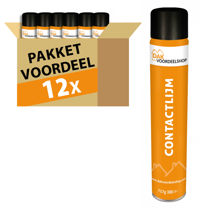 Dakvoordeelshop 12 stuks Coverbond Spray 750 ml - pakketvoordeel